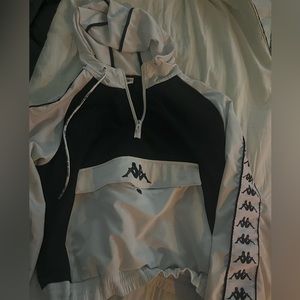 Kappa crop rain jacket